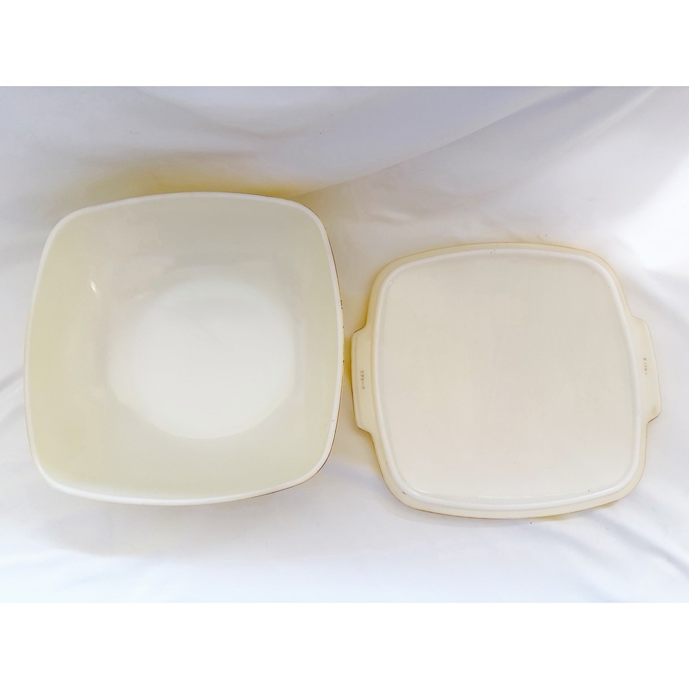 Yellow Covered Serving Dish and Red (No Lid) - Home Dining - Picture 4 of 10